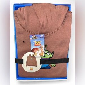 Disney Pixar Toy Story Alien Brown Hoodie Men’s Size Medium